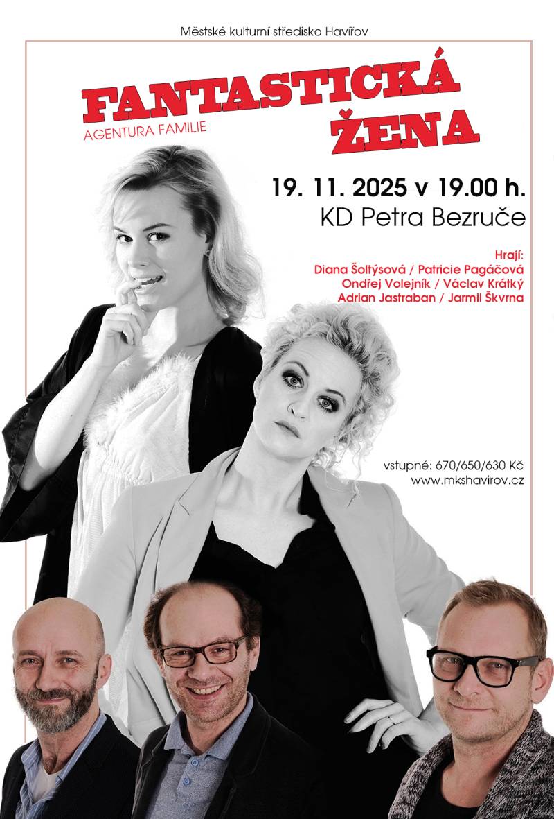 Pozvání na akci - Fantastická žena