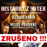 Pozvání na akci - Historky z 90tek - Zrušeno
