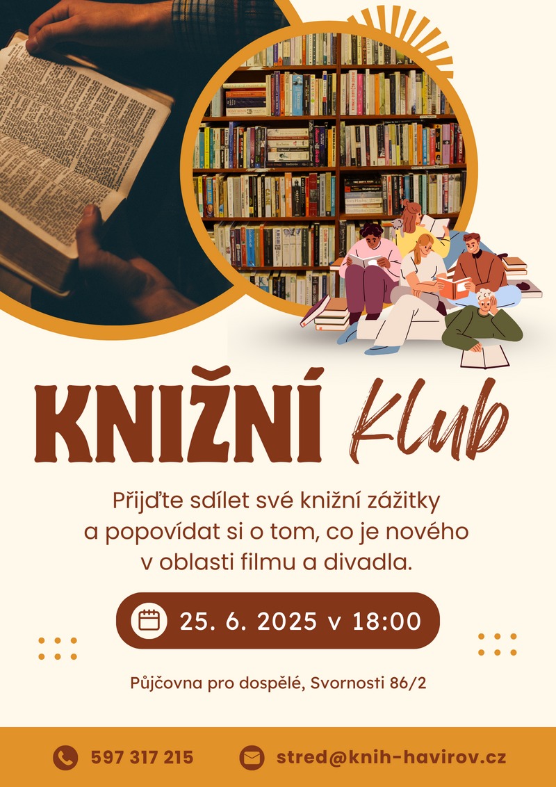 Pozvání na akci - Knižní klub