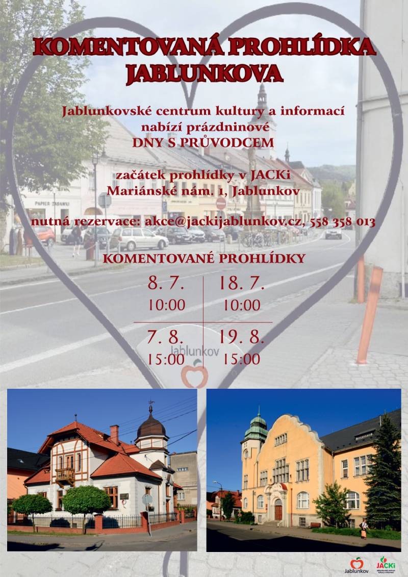 Pozvání na akci - Komentovaná prohlídka Jablunkova