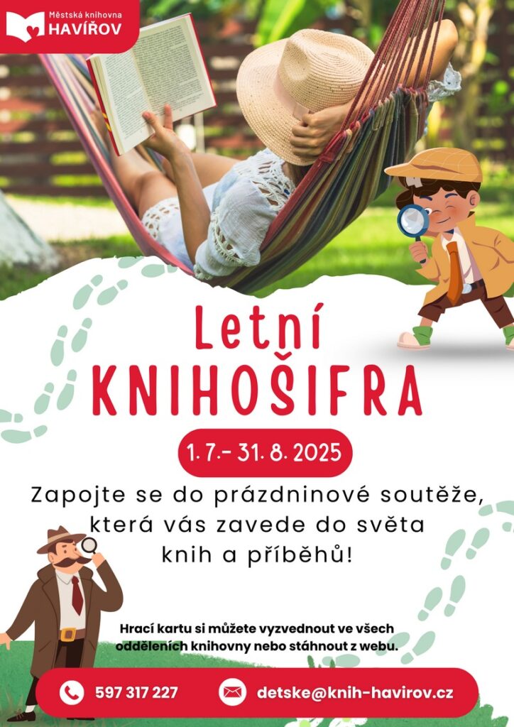Pozvání na akci - Letní knihošifra