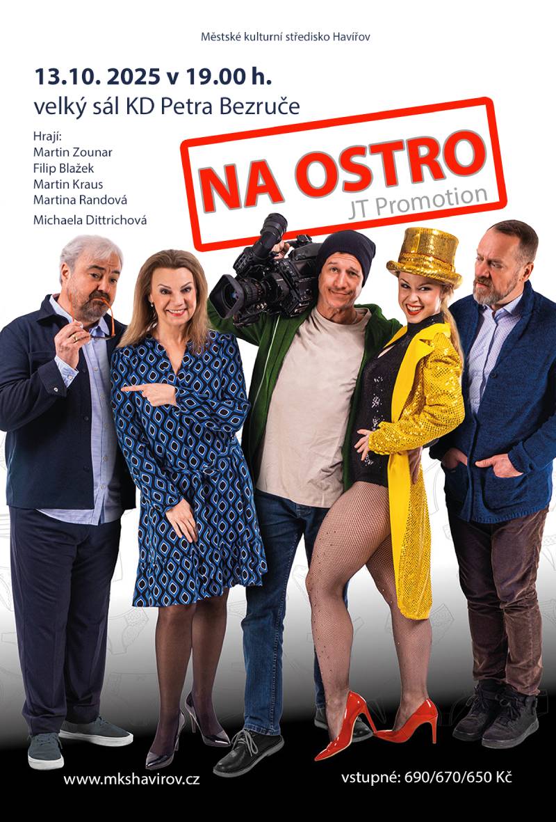 Pozvání na akci - Na ostro