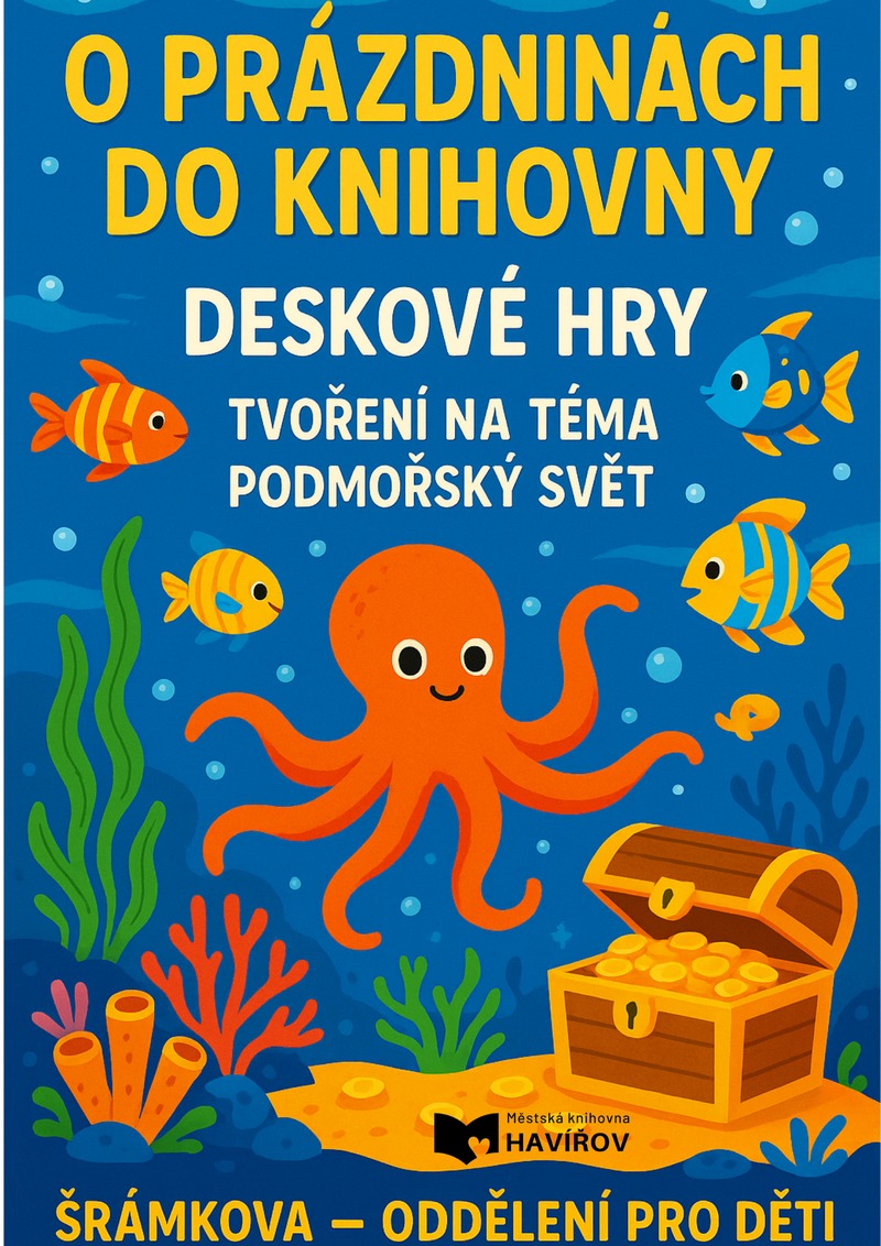 Pozvání na akci - O prázdninách do knihovny