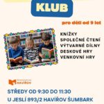 Pozvání na akci - Prázdninový klub
