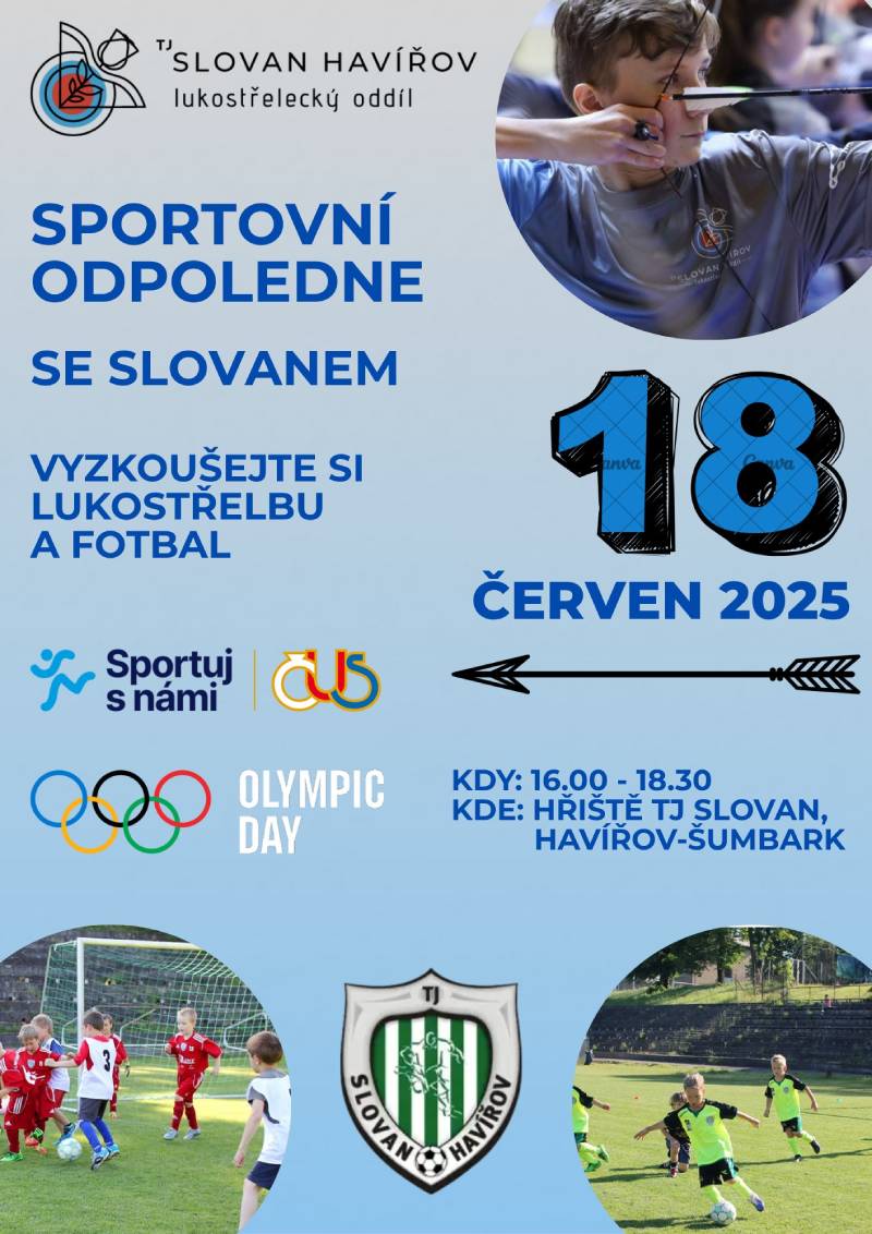 Pozvání na akci - Sportovní odpoledne