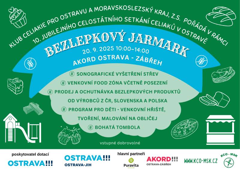 Pozvání na akci - Bezlepkový jarmark