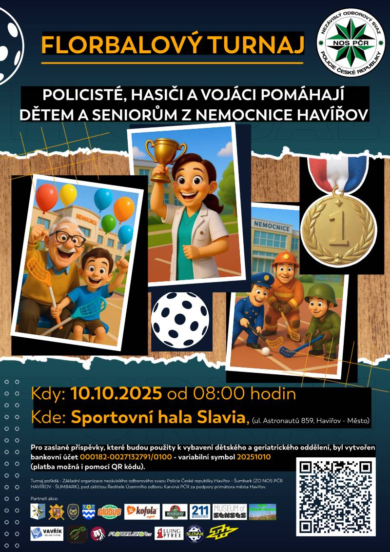 Pozvání na akci - Florbalový turnaj