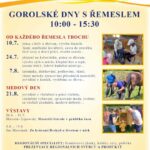 Pozvání na akci - Gorolské dny s řemeslem