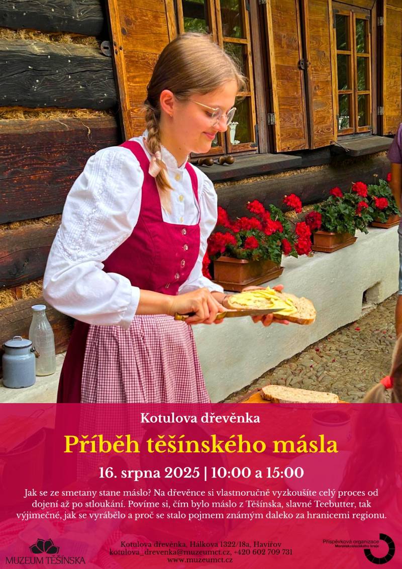 Pozvání na akci - Příběh těšínského másla