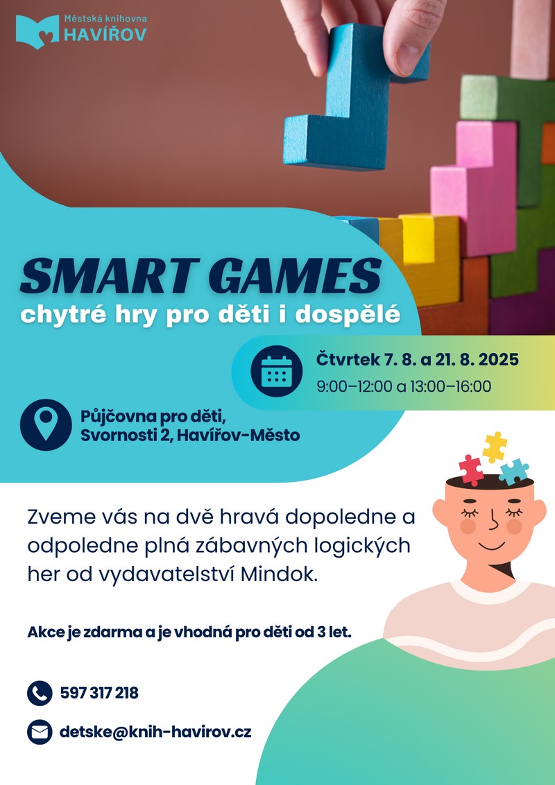 Pozvání na akci - Smart Games