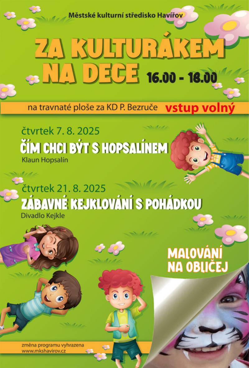 Pozvání na akci - Za kulturákem na dece