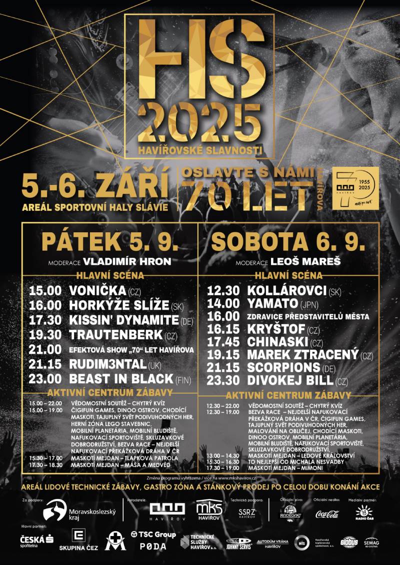 Pozvání na akci - Havířovské slavnosti