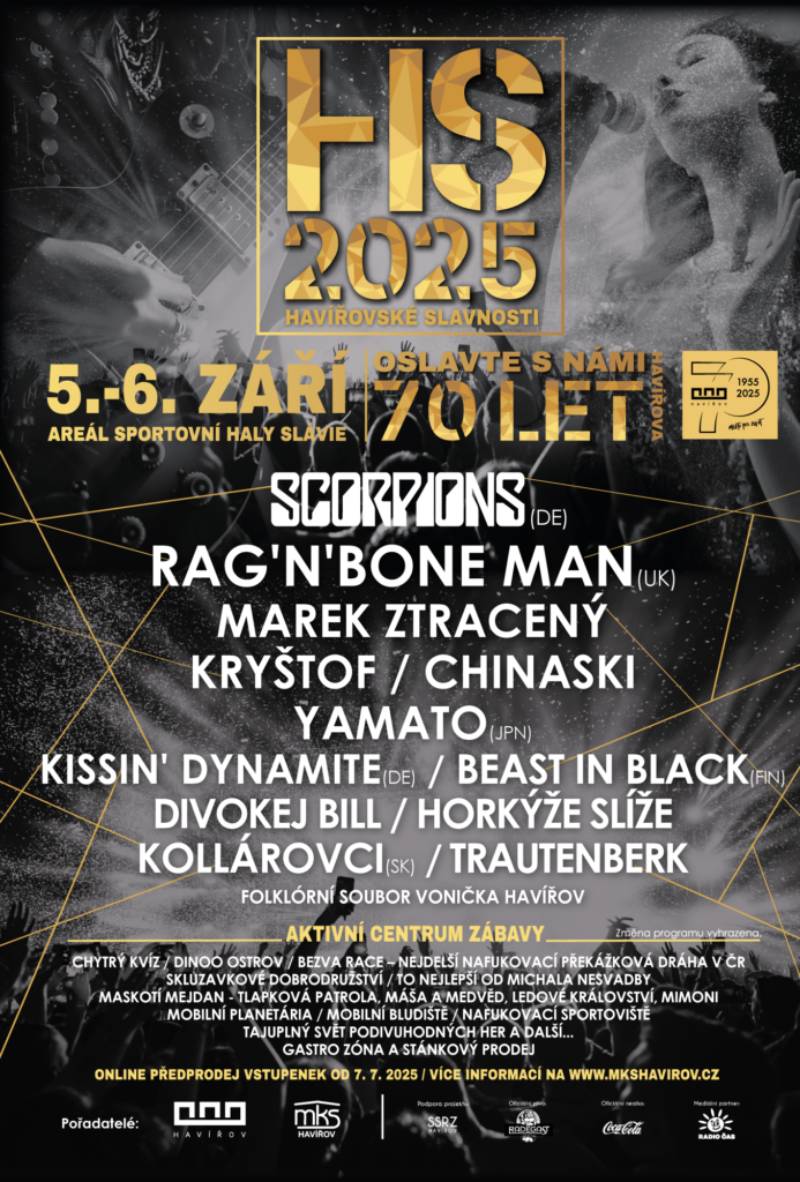 Pozvání na akci - Havířovské slavnosti 2025