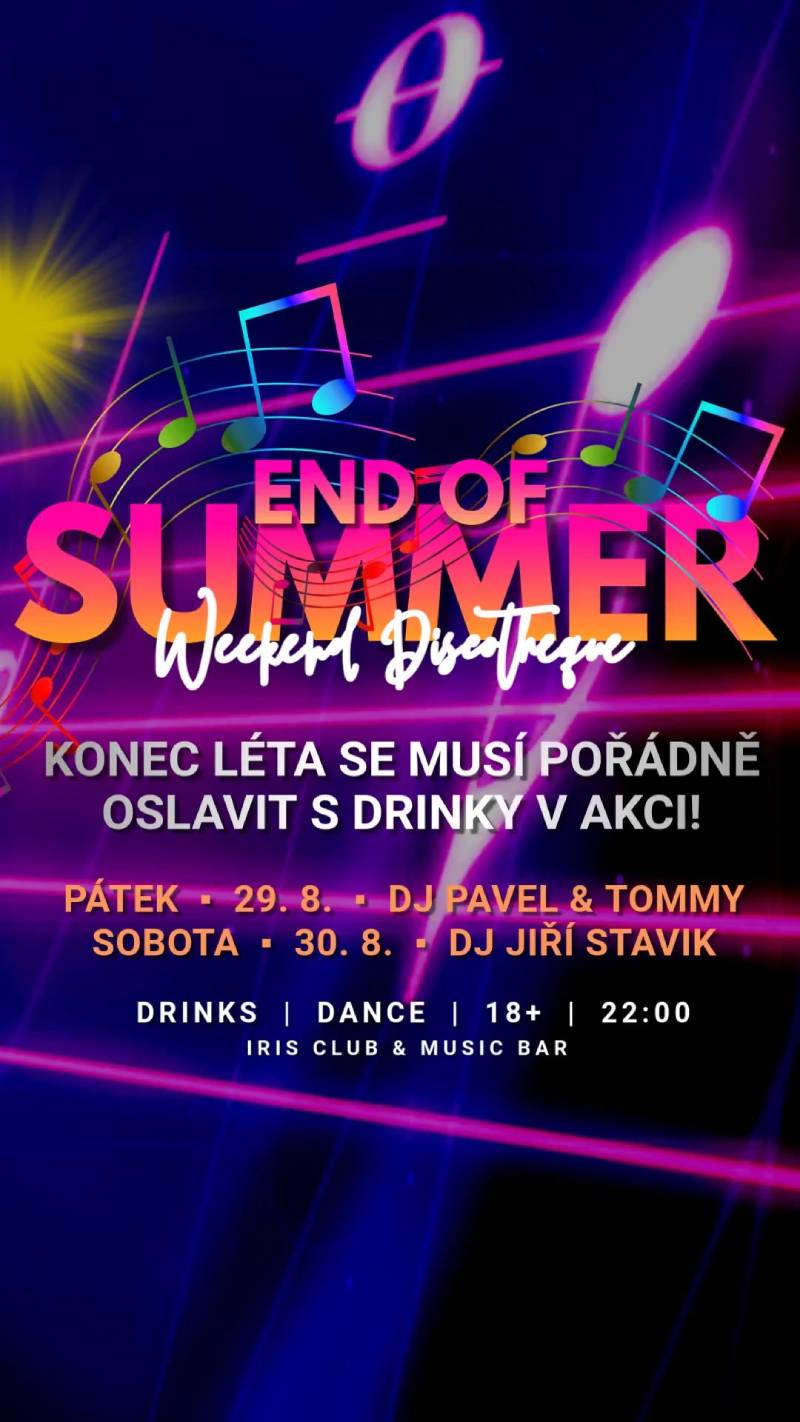 Pozvání na akci - End of Summer
