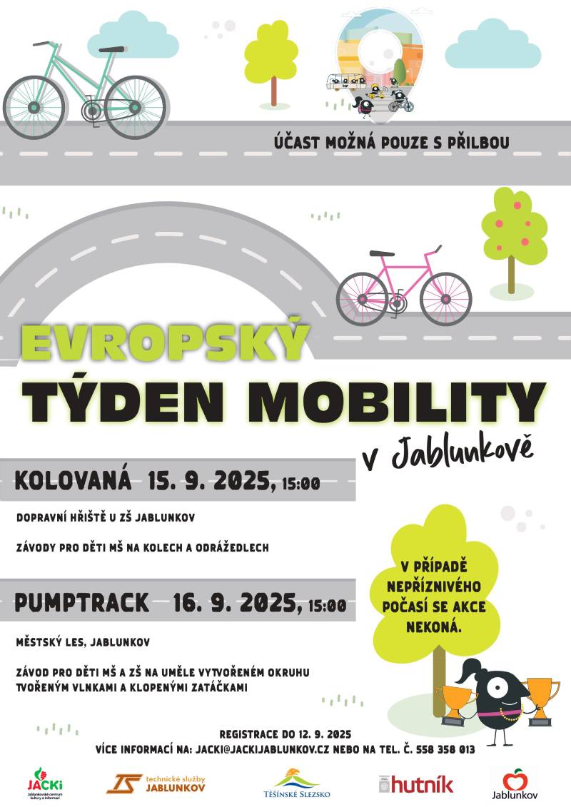 Pozvání na akci - Evropský týden mobility v Jablunkově