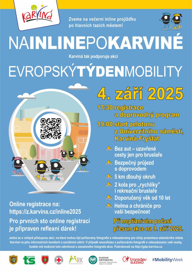 Pozvání na akci - Na Inline po Karviné