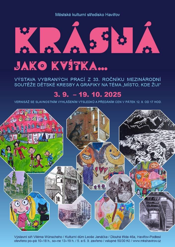 Pozvání na akci - Výstava – Krásná jako kvítka…