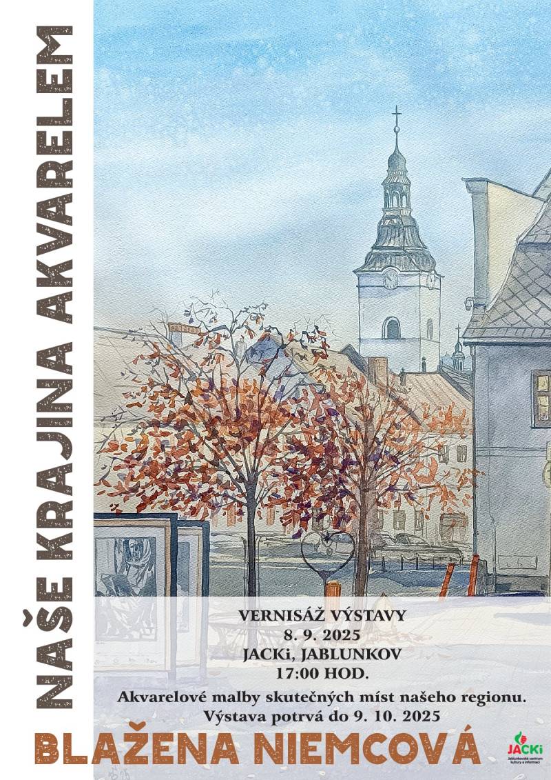 Pozvání na akci - Naše krajina akvarelem