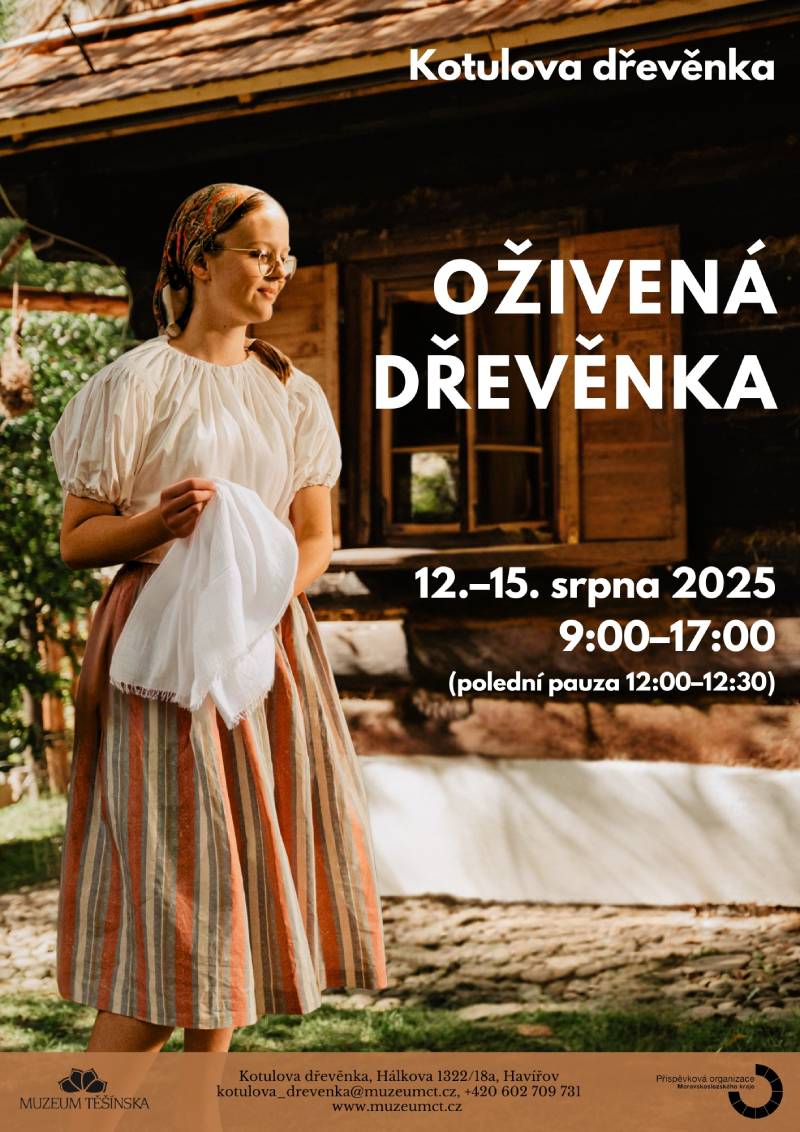 Pozvání na akci - Oživená dřevěnka