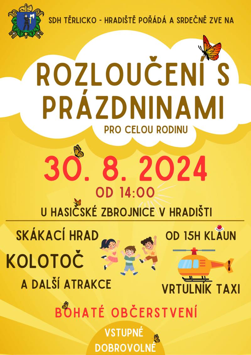 Pozvání na akci - Rozloučení s prázdninami Těrlicko