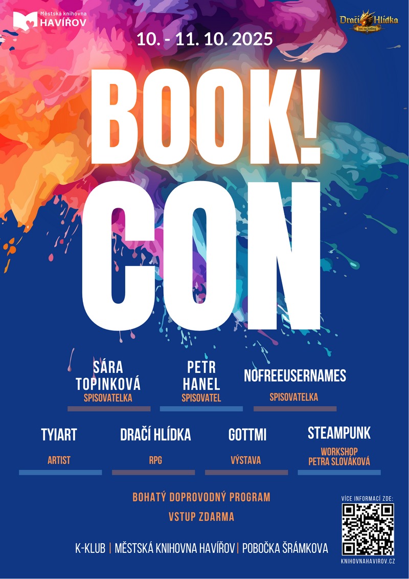 Pozvání na akci - Book!Con vol. 6