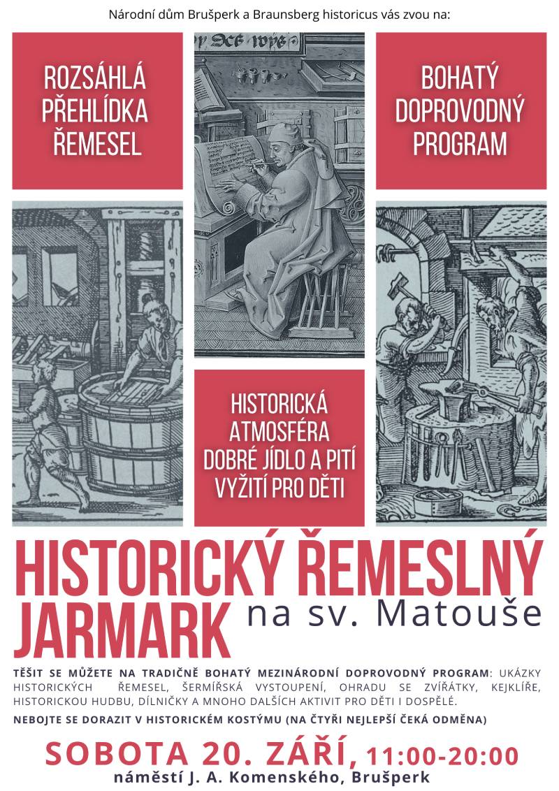 Pozvání na akci - Historický řemeslný jarmark