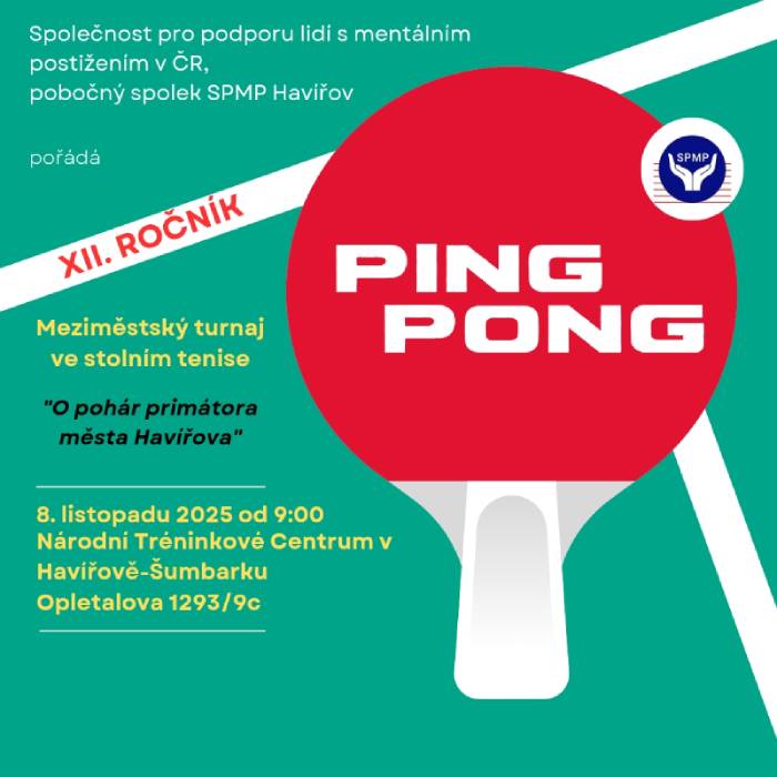 Pozvání na akci - Meziměstský turnaj ve stolním tenise