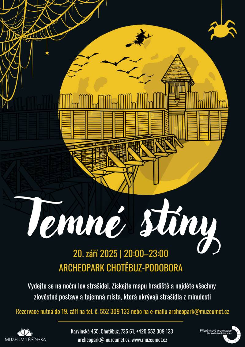 Pozvání na akci - Temné stíny