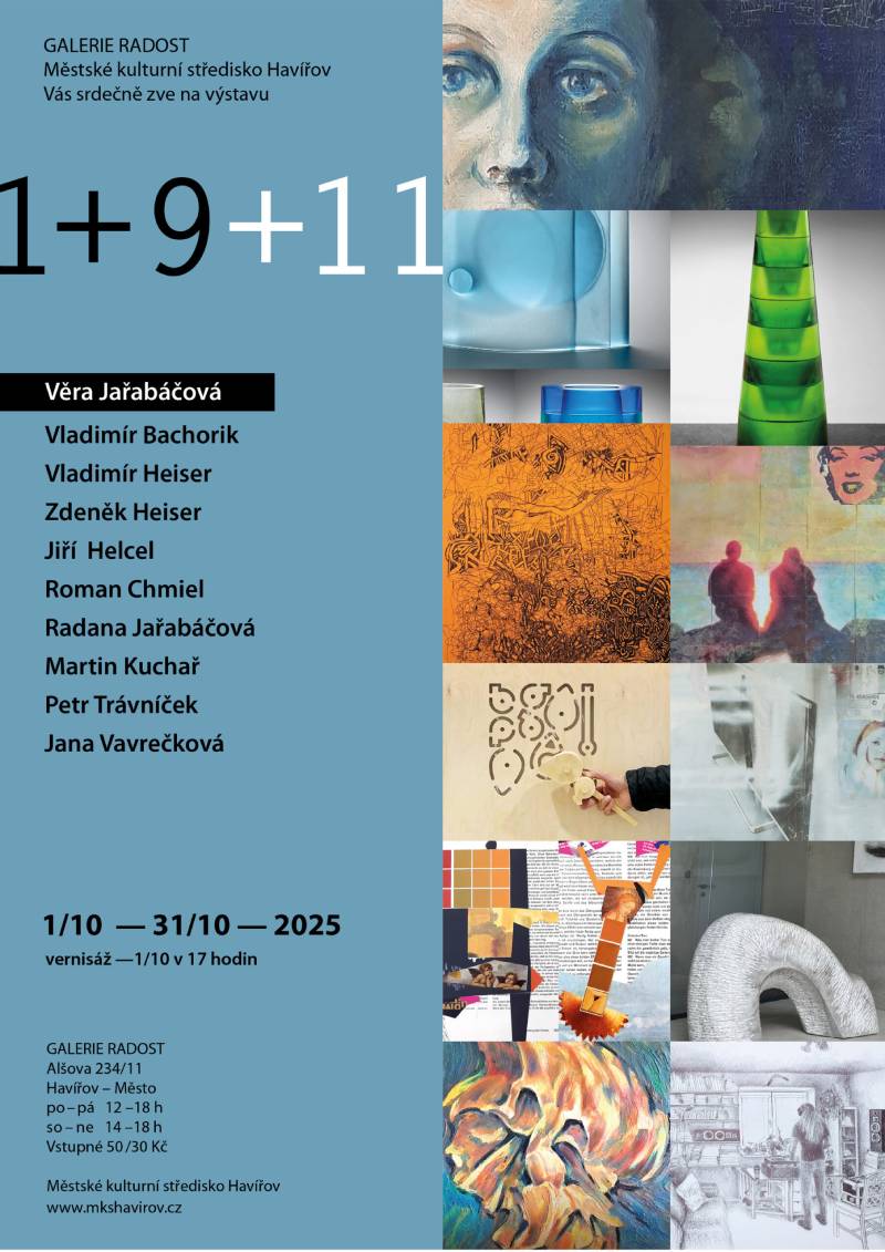Pozvání na akci - Výstava 1+9+11