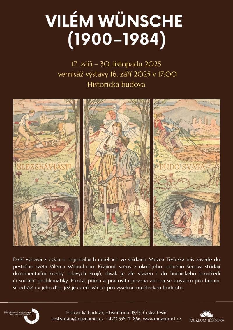Pozvání na akci - Vilém Wünsche 1900-1984