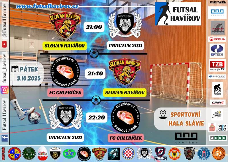 Pozvání na akci - Futsal Havířov