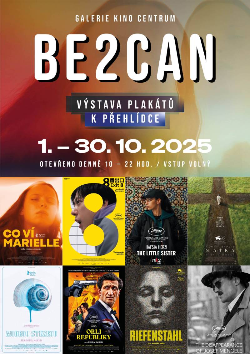 Pozvání na akci - Výstava plakátů - Be2can