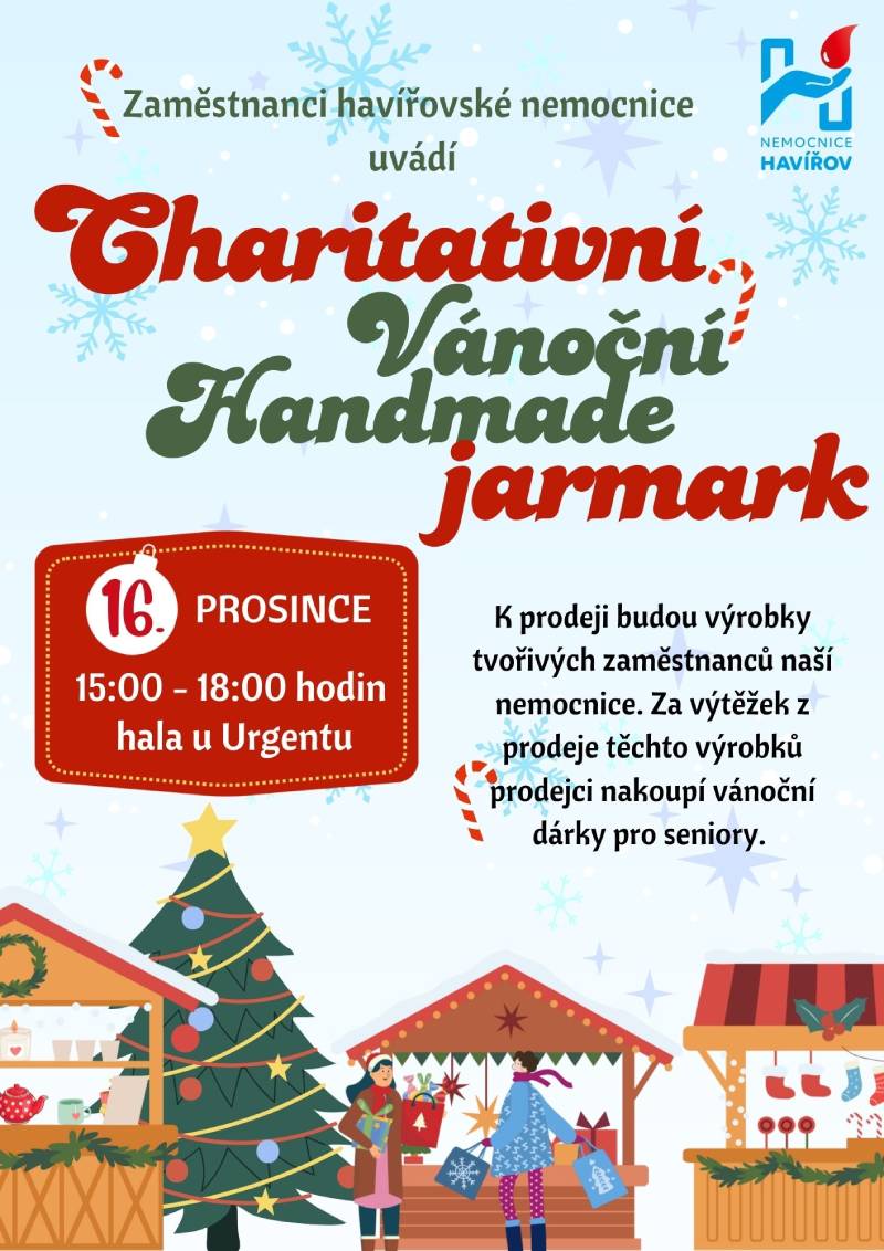 Pozvání na akci - Charitativní Vánoční Handmade jarmark