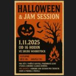 Pozvání na akci - Halloween & jam session