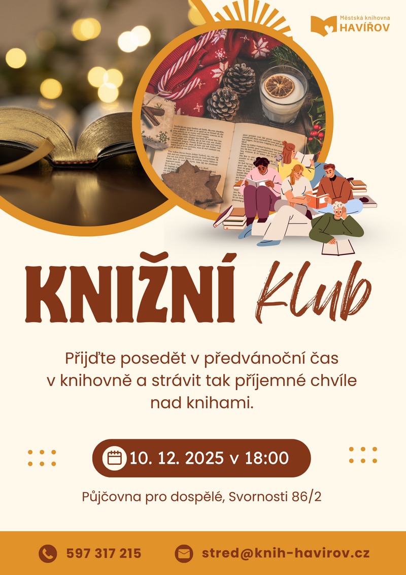 Pozvání na akci - Knižní klub