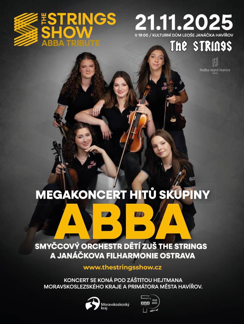 Pozvání na akci: The Strings Show ABBA Tribute: Megakoncert hitů skupiny ABBA