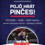 Pozvání na akci - Pojď hrát pinčes?