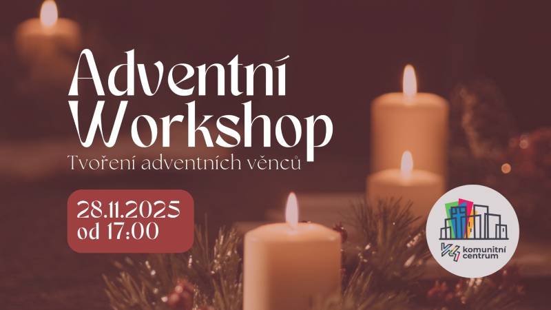 Pozvání na akci - Adventní workshop