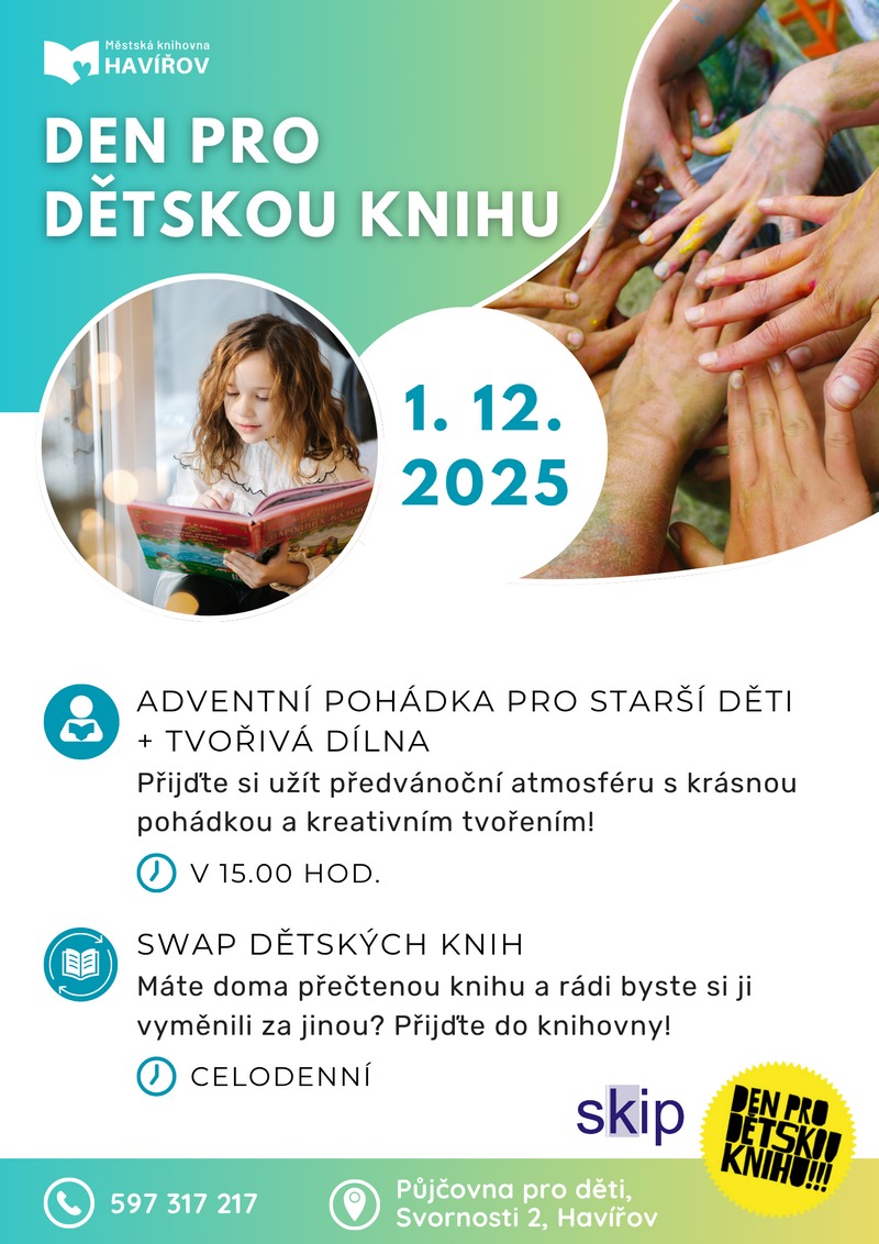 Pozvání na akci - Den pro dětskou knihu