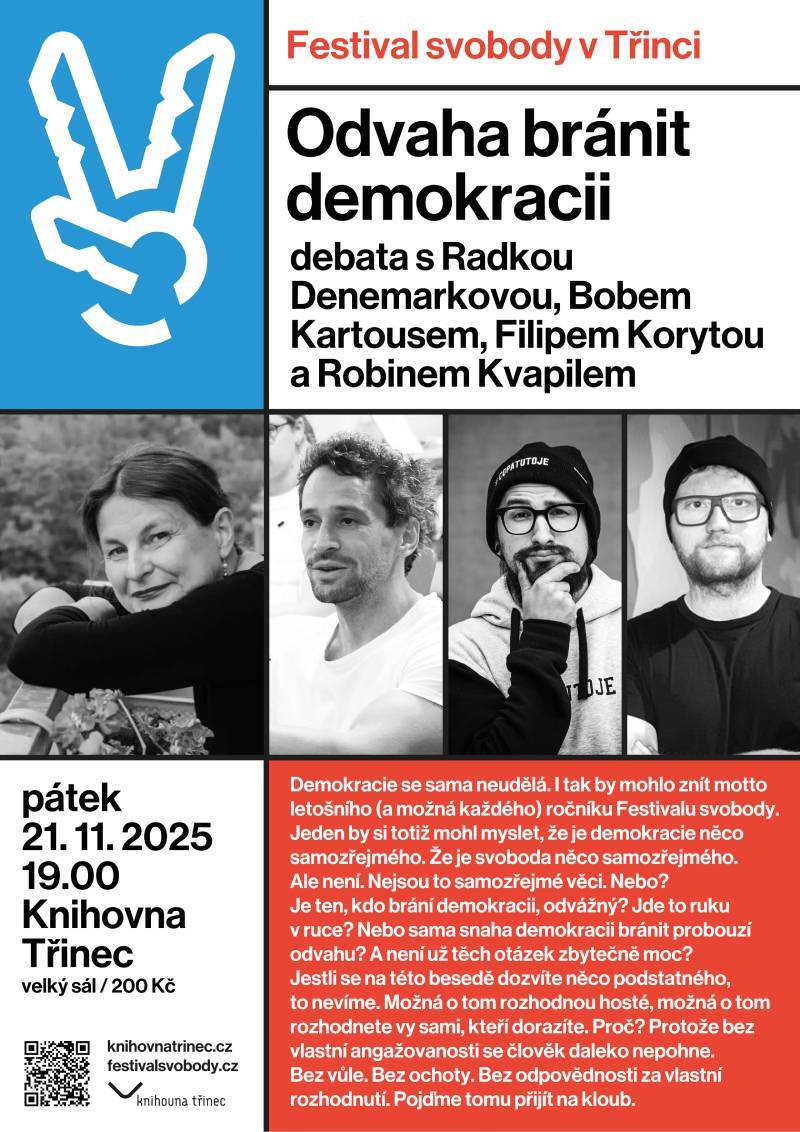 Pozvání na akci - Festival svobody v Třinci