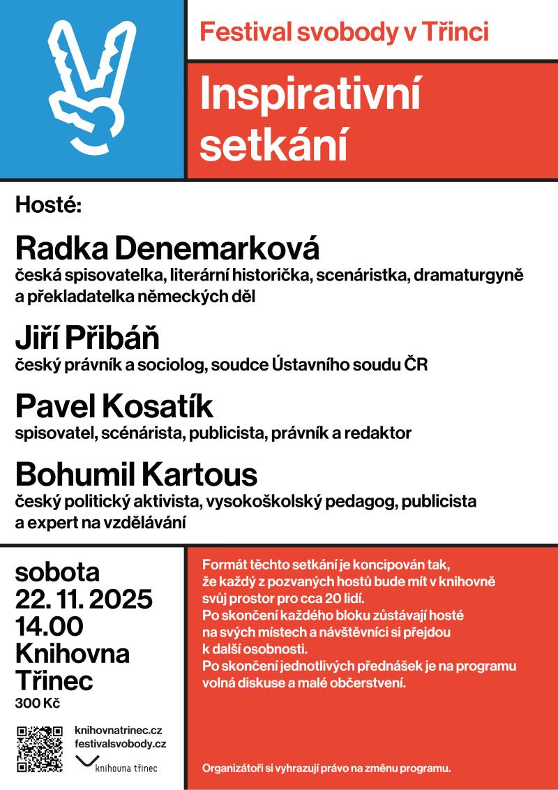 Pozvání na akci - Festival svobody v Třinci