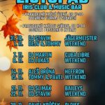 Pozvání na akci - Iris club - listopad