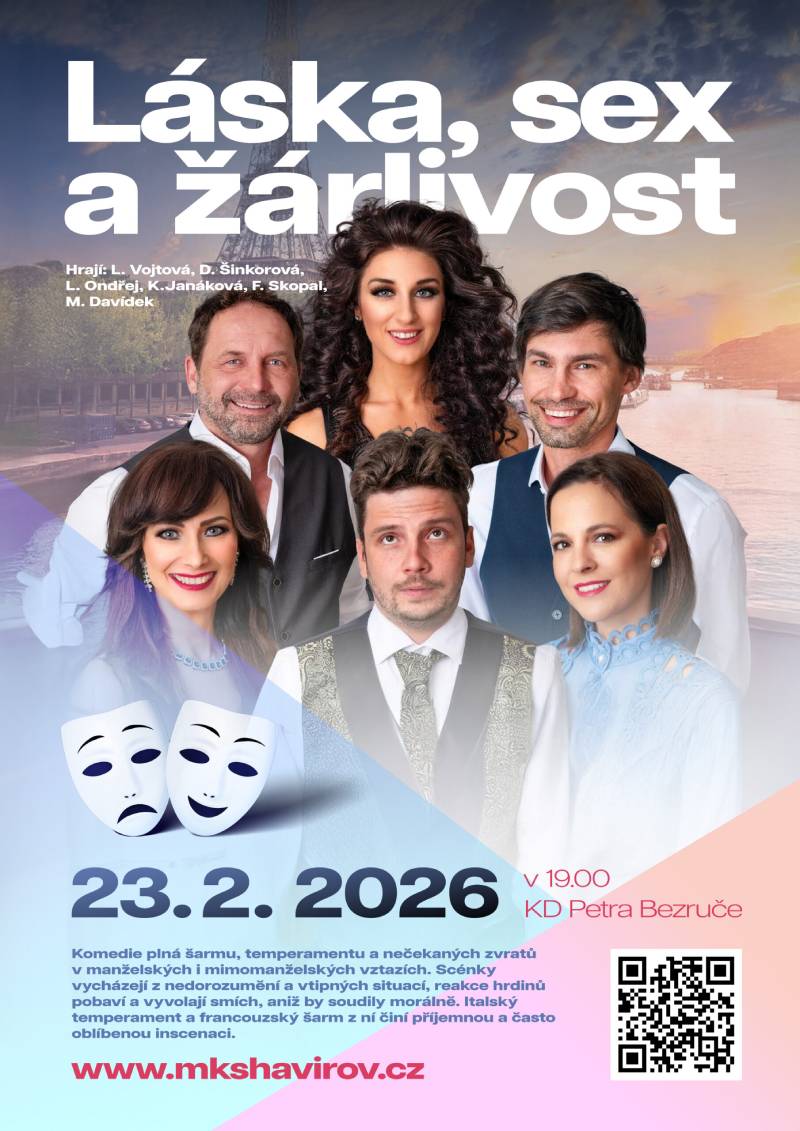 Pozvání na akci - Láska, sex a žárlivost