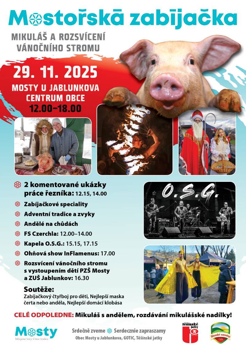 Pozvání na akci - Mostecká zabijačka