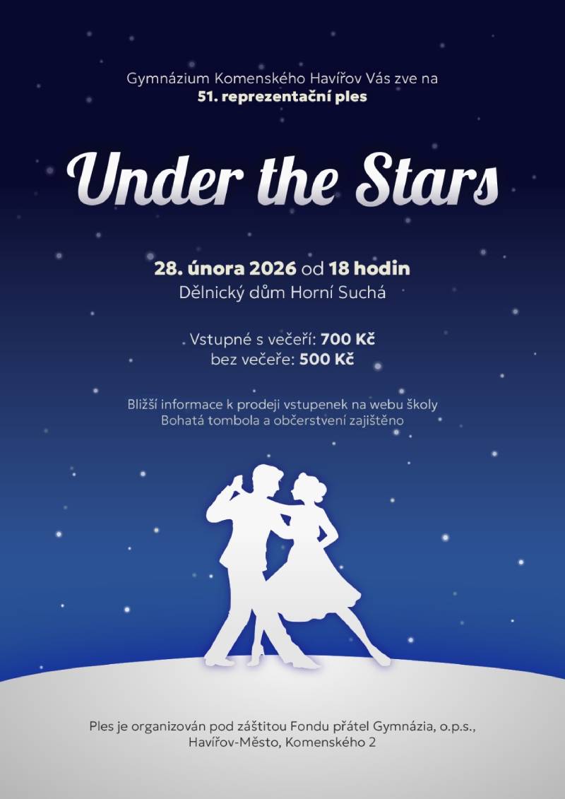 Pozvání na akci - Under the Stars