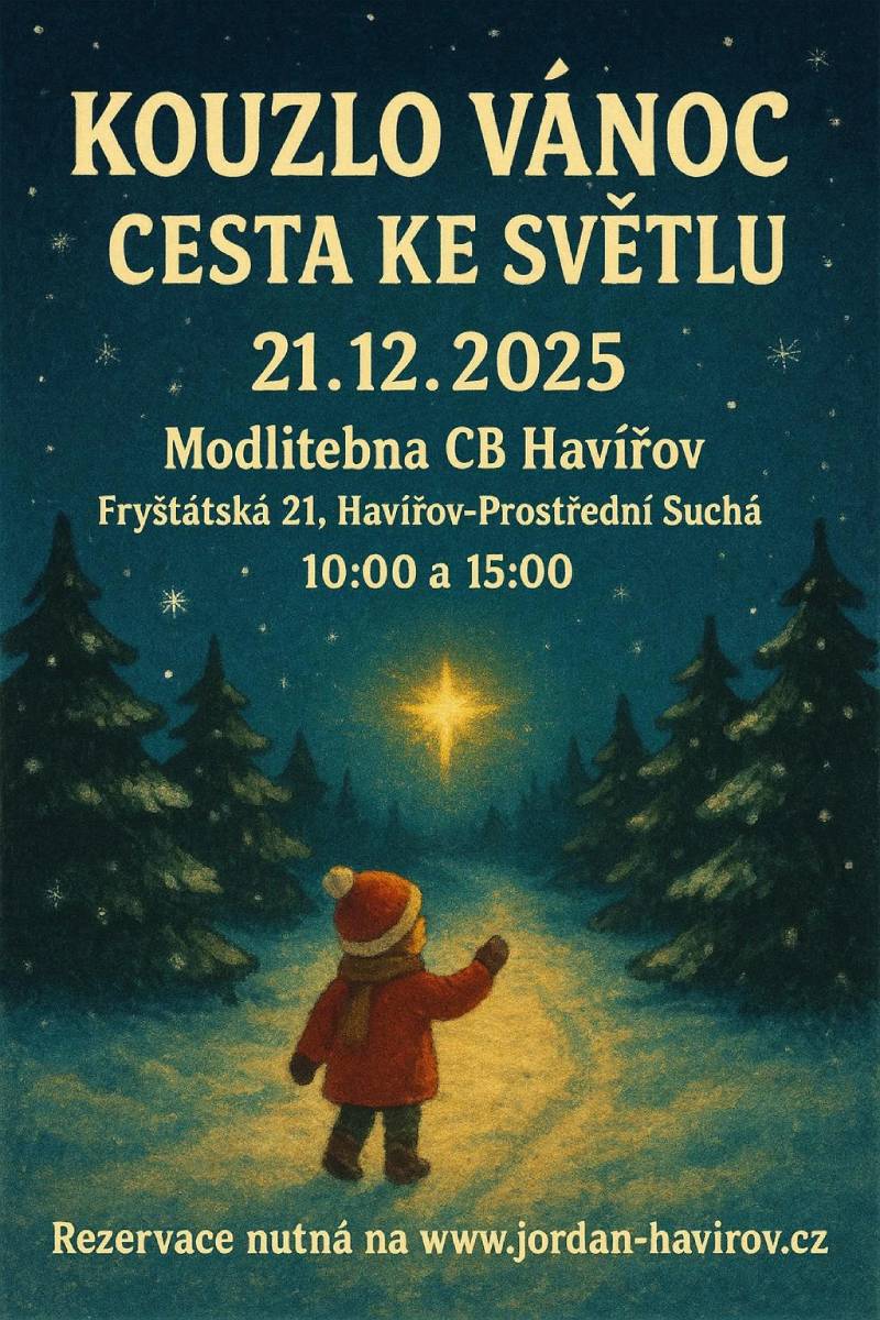 Pozvání na akci - Vánoční bohoslužba