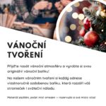 Pozvání na akci - Vánoční tvoření