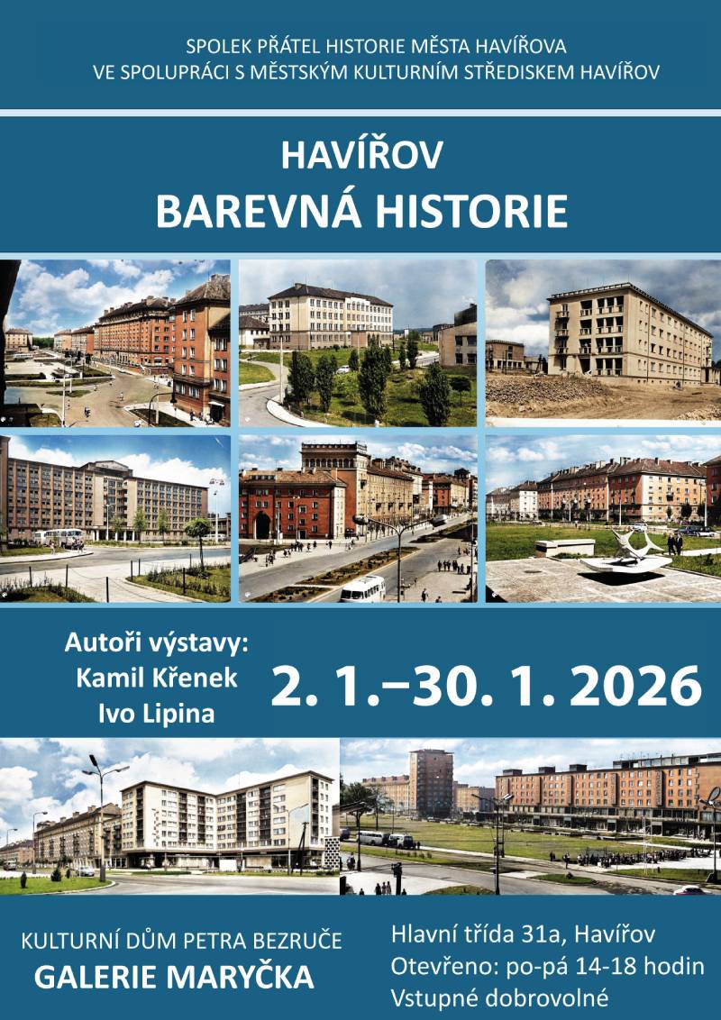 Pozvání na akci - Výstava - Barevná historie Havířova
