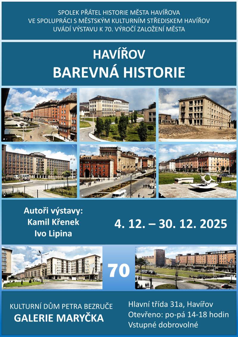 Pozvání na akci - Výstava – Barevná historie Havířova