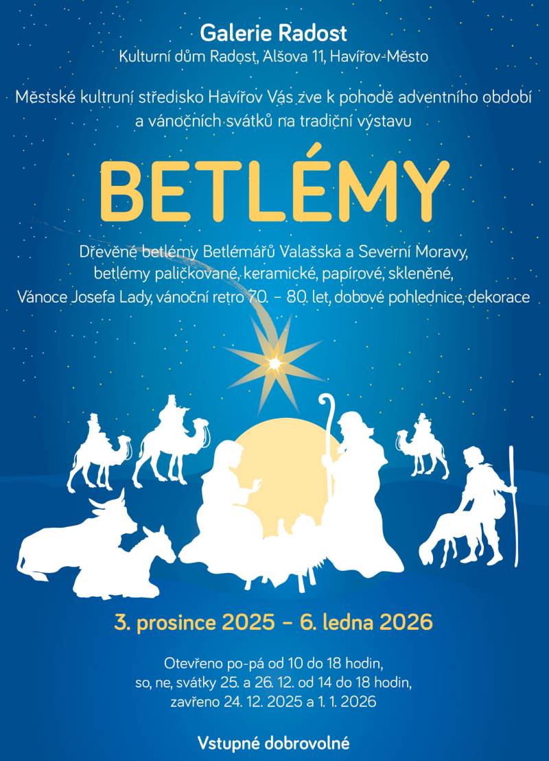 Pozvání na akci - Betlémy